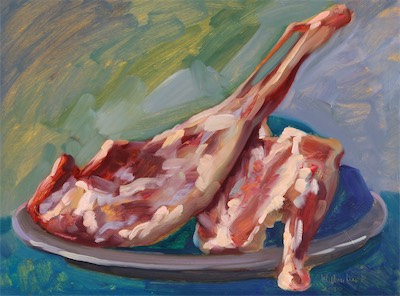 untitled; oil on board, 46 x 61 cm, 2011