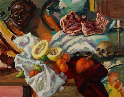 untitled; oil on canvas, 94 x 120 cm, 2016